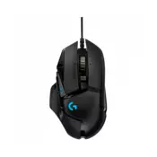 LOGITECH G502 Corded Gaming Mouse - HERO - BLACK - USB - EER2