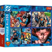 Trefl Puzzle Supermanov pogum 4x250 kosov
