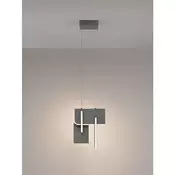 TOTEM LED VISILICA SIVA 20W IP20 2700K TRIAK PRIGUŠLJIVA NL9214211
