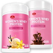 Olympic Woman’s Whey Protein sa Kolegenom Vanila i Cokolada 750g 2kom
