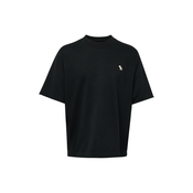 Abercrombie & Fitch Sweater majica, crna / prljavo bijela