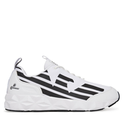 EA7 Emporio Armani Nizke superge črna/bela