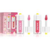 AMUSE Dew Tint Mini Duo set vlažilnih sijajev za ustnice odtenek Cool Tone 2x1.5 g