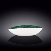 Ovalna Skleda Spiral, Porcelan, 300x195x70mm