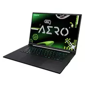 Prenosnik Gigabyte AERO X16, Ryzen AI 7 350, 32GB RAM, 1TB+512GB SSD, RTX 5050, 165Hz, Windows 11 Home, Siv