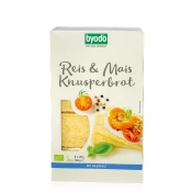 BIO RIŽEVO-KORUZNI HRUSTLJAVI KRUHKI Z MORSKO SOLJO, 160 g