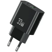 USAMS USAMS CC317 T65 33W STENSKI POLNILEC ZA TELEFONE USB-C USB-A HITR