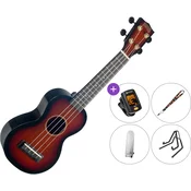 Mahalo MJ1 3TS SET 3-Tone Sunburst Soprano ukulele