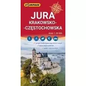 Mapa - Jura krakowsko czestochowska 1:50 000
