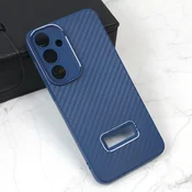 Torbica Carbon Stripe za Samsung S926B Galaxy S24 Plus plava