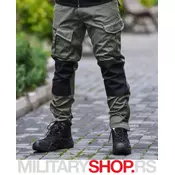 Takticke pantalone crno-zelene boje Predator