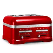 Toaster ARTISAN, 4 rezine, metalik rdeča barva, KitchenAid