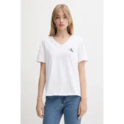 Calvin Klein Jeans Majica  črna / off-bela