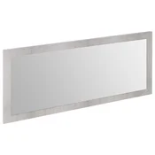 SAPHO Ogledalo s Pravokotnim Okvirjem 110x50cm Hrast Polar - Modularni Sistem TREOS