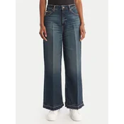 Guess Jeans Jeans hlače W5BA2Z D5RAB Mornarsko modra Wide Leg
