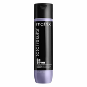 Matrix Nevtralizirajoči balzam za rumeni ton Total Results So Silver (Conditioner) (Obseg 300 ml)