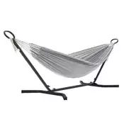 Autronic Viseča mreža 300x90x95cm, blago, siva, AZL-E1201 SIVA
