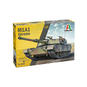 Kit tenk model 6596 - M1A1/A2 Abrams (1:35)