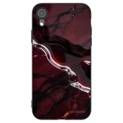 Silikonski črni ovitek za Apple iPhone XR - Cherry stone