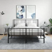 vidaXL Nočna omarica 2 kosa betonsko siva 40x35x50 cm inženirski les