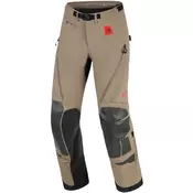 Alpinestar Nazca 3L Gore-Tex PRO motociklističke hlače svijetlosmeđe-crne