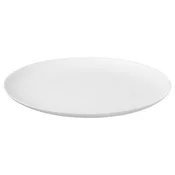 FLAMSIG Krožnik za pico, bela, 32 cm
