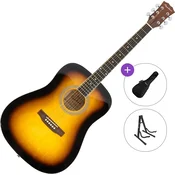 Pasadena SG028 Standard SET Vintage Sunburst Akustična kitara