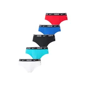 NIKE Underwear Spodnje hlačke modra / voda / živo rdeča / črna / bela
