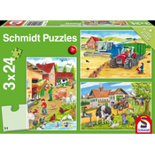 On the farm, 3x24 pcs