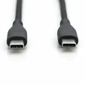 DIGITUS Digitus kabel USB C-C  0,5m 60W črn silikonski AK-300341-005-S, (5000295834)