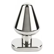 Mr. Steel Heavy Steel Butt Plug Small Silver