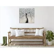 Wallity Dekorativna slika na platnu, 45x45cm, Šarena