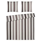 Joop! OBOJESTRANSKA POSTELJNINA BANKS 200/200 cm mako saten rjava