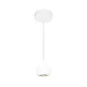 Osram - Luster na sajli SPOT SPHERAL 1xGU10/6W/230V bela