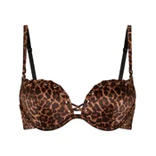 Hunkemöller Nedrček rjava / temno rjava