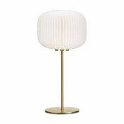 Markslöjd 107819 - Stona lampa SOBER 1xE27/60W/230V bela/mesing