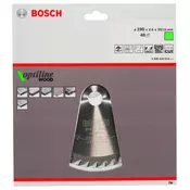 LIST ŽAGE ZA LES WIDIA BOSCH 190X2.6/1.6X20/16 48 ZOB