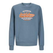 JACK & JONES Duks za decake 12258841, Plavi