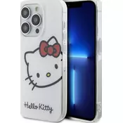 Hello Kitty IML stražnji poklopac s logotipom glave za iPhone 13 Pro, bijela