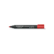 STAEDTLER flomaster permanentni LUMOCOLOR 352 rdeč, 997462