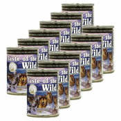 TASTE OF THE WILD Wetlands Canine - konzerva, 12x390g