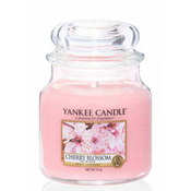 DIŠEČA SVEČA YANKEE CANDLE, SREDNJA - CHERRY BLOSSOM