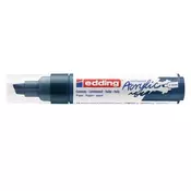 Akrilni marker E-5000 broad 5-10mm kosi vrh Edding tamno plava