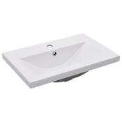 MAISON CHIC Vgradni Umivalnik - Kopalna umivalnik - Lavabo 61x39,5x18,5 cm keramičen bel, (21684574)
