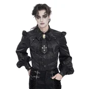 Moška srajca DEVIL FASHION - Gothic - črna - SHT15401