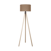 Duolla - Podna lampa 1xE27/60W/230V precnik 44 cm braon/bež