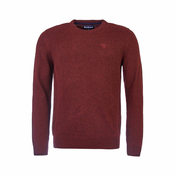 Barbour Pulover Essential Tisbury MKN0844RE56 Bordo rdeča Regular Fit