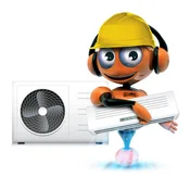 Montaža (LG) klima uređaja 5 kW - osnovna - ovlašteni servis