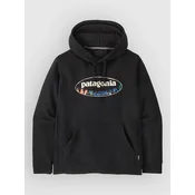 Patagonia 95 Oval Logo Uprisal moški pulover s kapuco kaleido