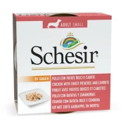 Schesir pas za pse Adult - piletina, batat i mrkva 85 g